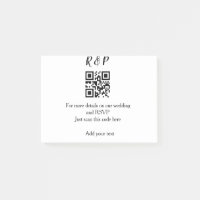 site web mariage rsvp q r code ajouter nom texte t
