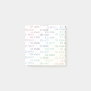 Post-it® Six Seven Multicolore