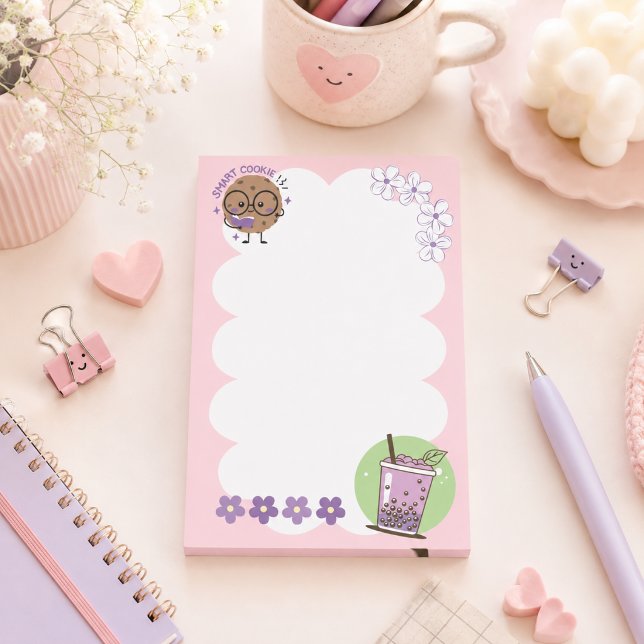 Post-it® Smart Cookie & Boba Tea kawaii  (Créateur téléchargé)