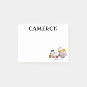 Post-it® Snoopy et Gang Play Football