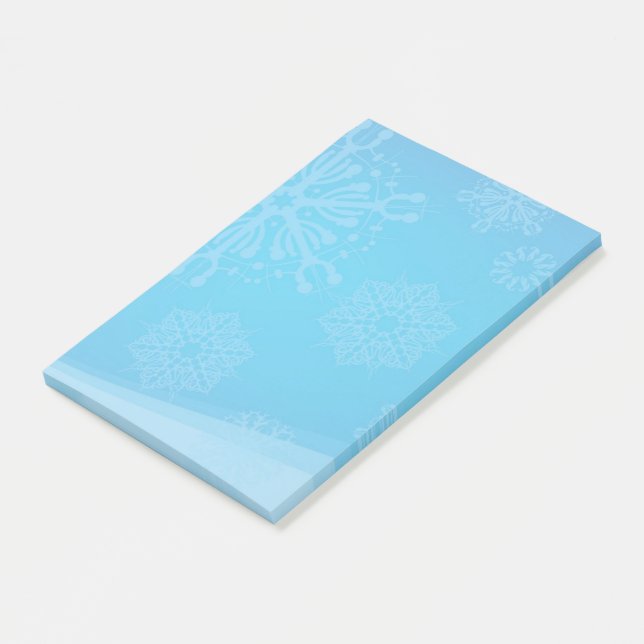 Post-it® Snowflakes Post-it-Notes (Incliné)