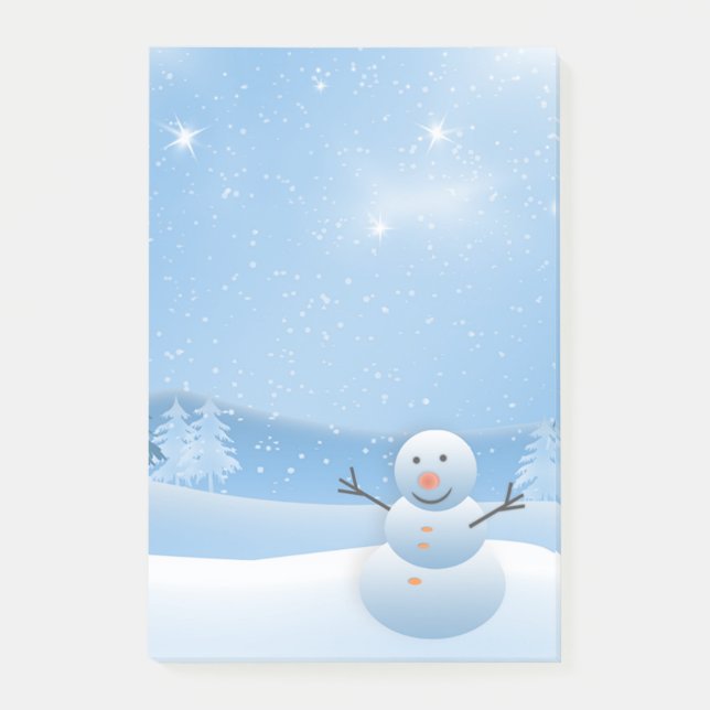 Post-it® Snowman (Devant)