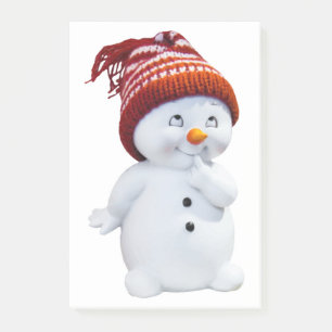 POST-IT® SNOWMAN JOUEUR