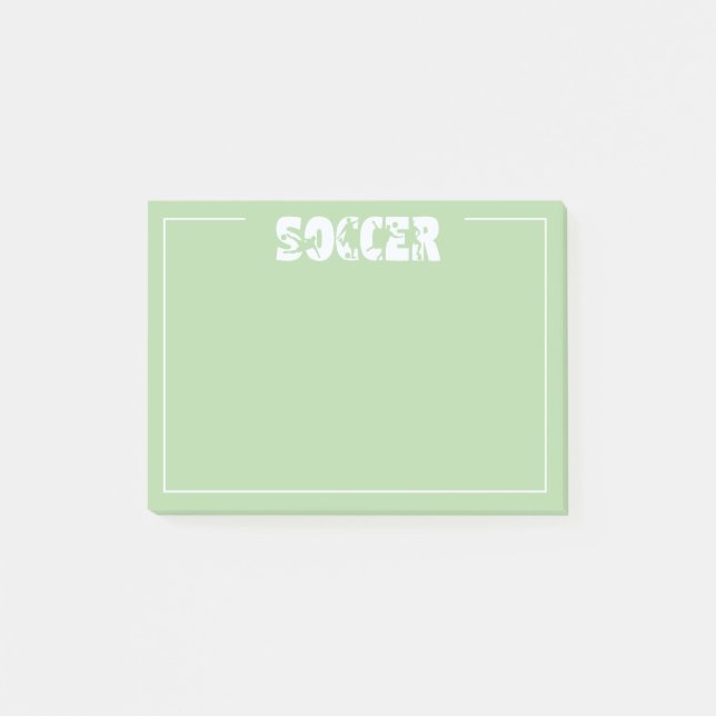 Post-it® Soccer  (Devant)