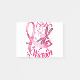 Post-it® Soeur D'Un Guerrier Dragonfly Cancer Du Sein