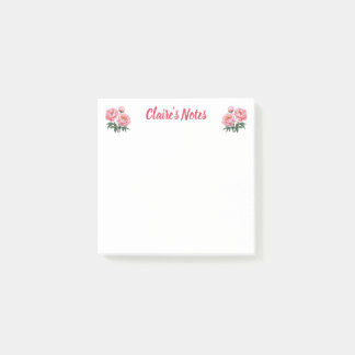 Post-it® Soft Peony Floral Name