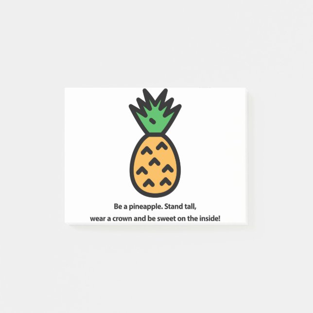 Post-it® Sois un ananas (Devant)