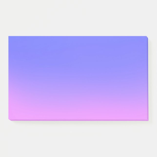 Post-it® soleil rose bleu (Devant)