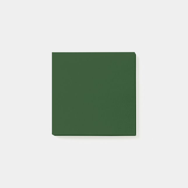 Post-it® Solide vert foncé (Devant)