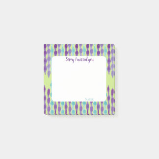 Post-it® Sorry I missed you customize texts