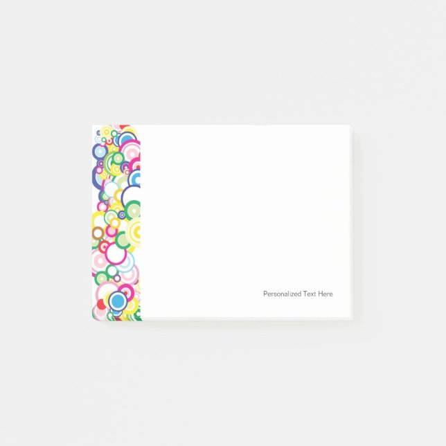 Post-it® Sort de cercles vifs (Devant)
