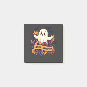Post-it® Sorta Sweet Sorta Éffrayant Halloween Fantôme Auto