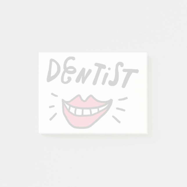 Post-it® Sourire dentiste (Devant)