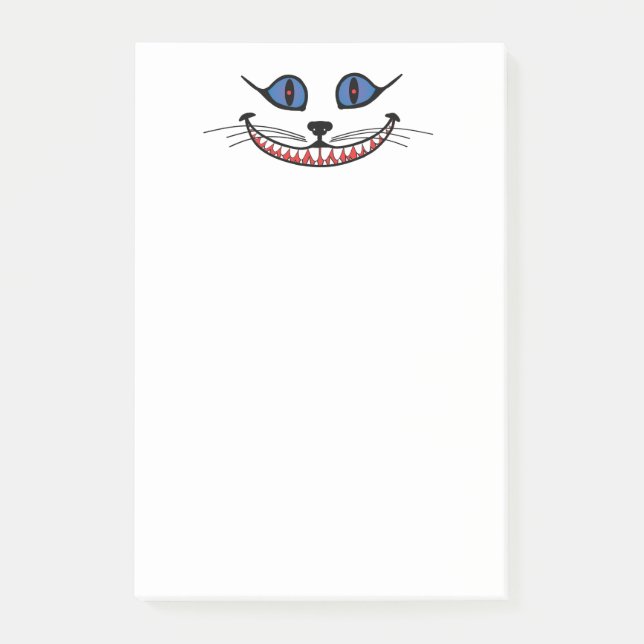 Post-it® Sourire du Chat de Cheshire  (Devant)