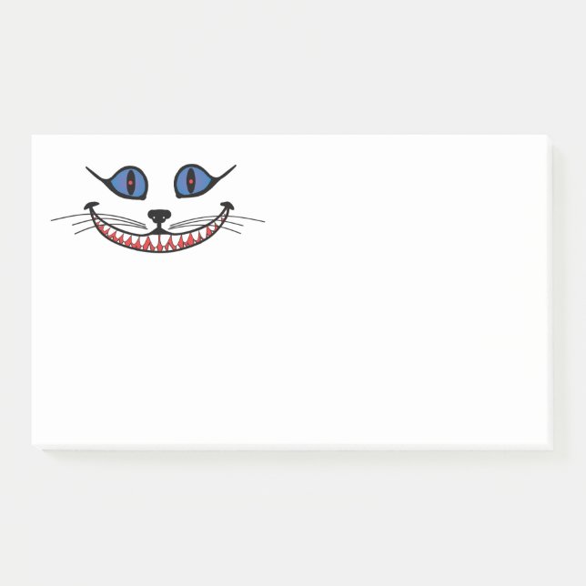 Post-it® Sourire du Chat du Cheshire  (Devant)