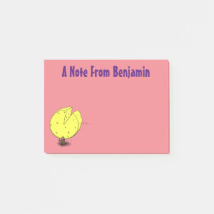 Post-it® Souris mignonne avec dessin animé au fromage
