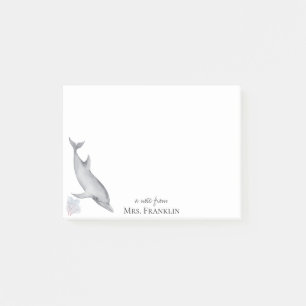 Post-it® Sous le dauphin marin Personnalisé