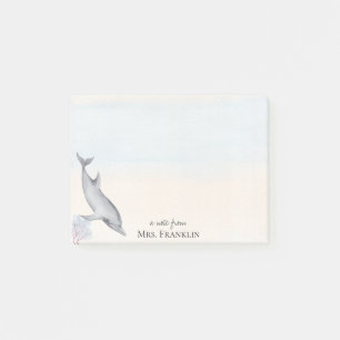 Post-it® Sous le dauphin marin Personnalisé 2