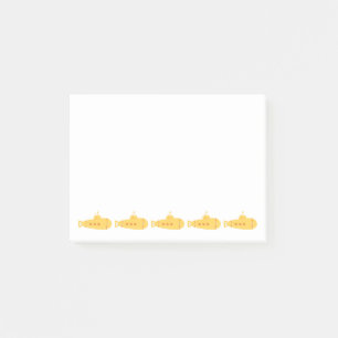 Post-it® Sous-marin jaune