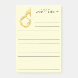 Post-it® Sousaphone Marching Band Musique Enseignant Musici