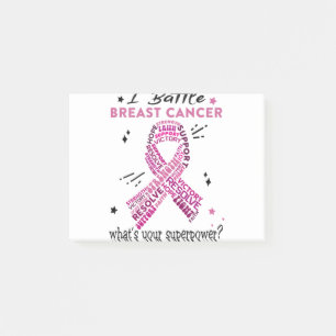 Post-it® Soutenir les dons de guerriers du cancer du sein