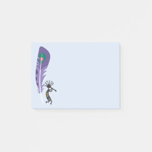 Post-it® Southwestern Feather Kokopelli Post-it Notes