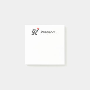 Post-it® Souvenez-vous de ne pas oublier