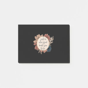 Post-it® Soyez Qui Dieu Vous Devez Être La Bible Jésus Aima