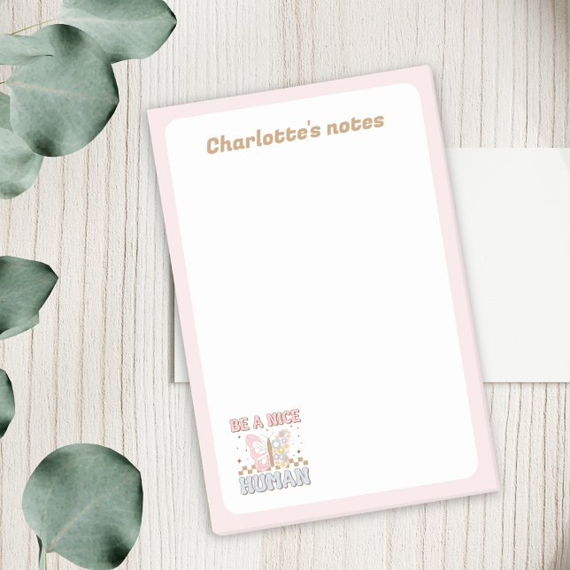 Post-it® Soyez Un Beau Dit Humain Motivationnel Good Vibes (Créateur téléchargé)