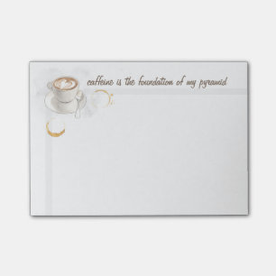 Post-it® Soyez vraie note de post-it d'humour de pyramide