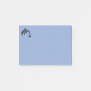 Post-it® Sparkings Sparkings Dolphin Swirl Eyes Bleu Blanc