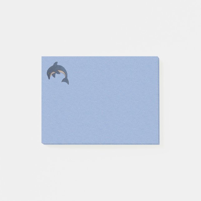 Post-it® Sparkings Sparkings Dolphin Swirl Eyes Bleu Blanc (Devant)