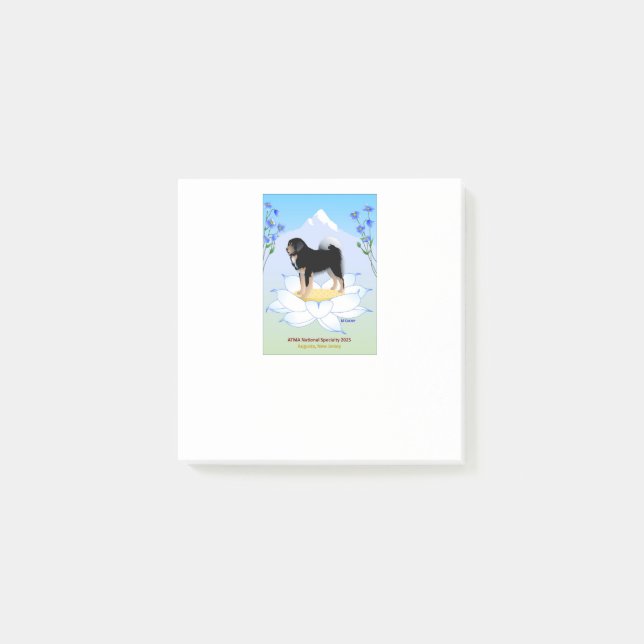 Post-it® Spécialité Tibétaine Mastiff Post-It Notes (Devant)