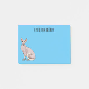 Post-it® Sphynx cat