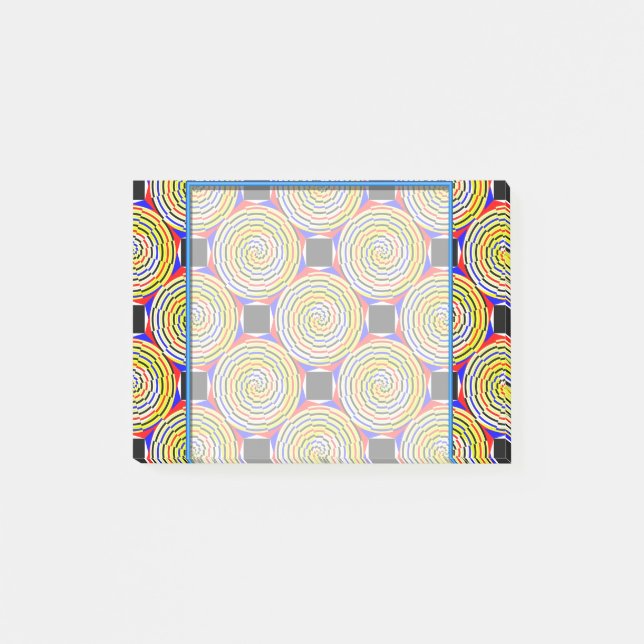 Post-it® Spirales jaunes par Kenneth Yoncich (Devant)