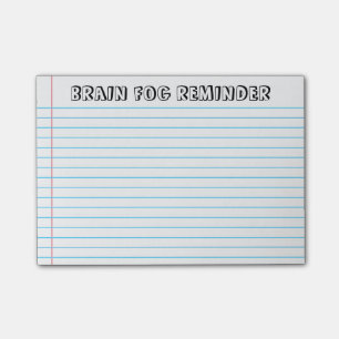 Post-it® Spoonie - Brain Fog Post-It Notes-Maladie Chroniqu