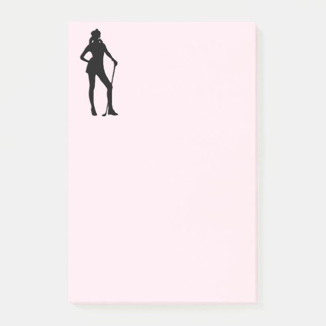 Post-it® Sport femelle de rose de golf (Devant)