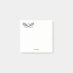 Post-it® Sports Vintage Raquettes de Tennis Croisées Balles