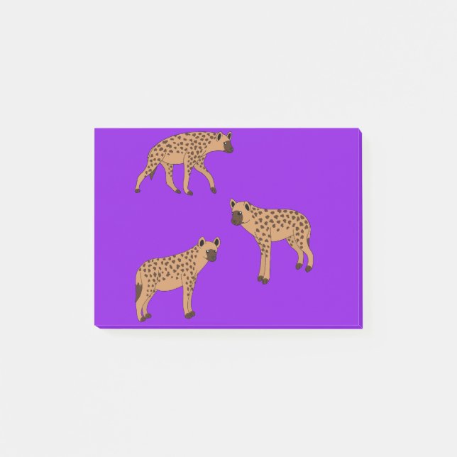 Post-it® Spotted Hyenas (Devant)