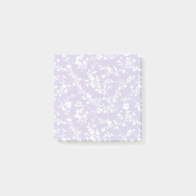Post-it® Spring Sprigs Neutral - Dusty Lavender (Devant)