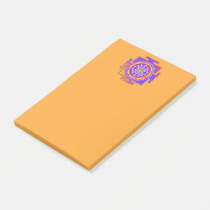 Post-it® Sri Yantra - Conception du symbole de l'hindouisme