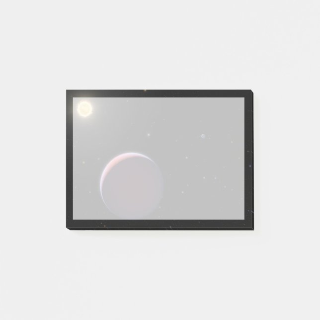 Post-it® Star Kepler 51 et Trois planètes géantes comme le  (Devant)