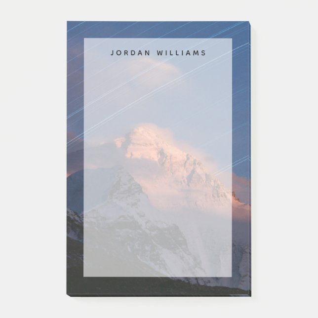 Post-it® Star Trail | Mt Everest Tibet, Chine (Devant)