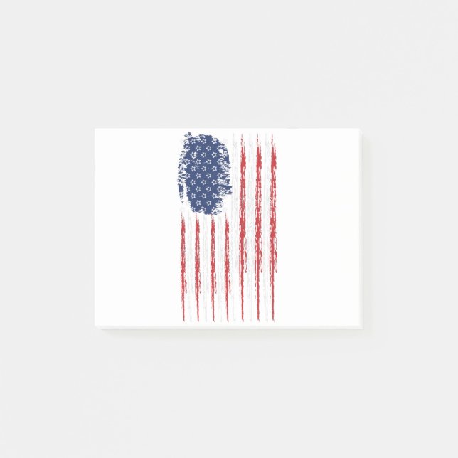 Post-it® Stars-and-Stripes-Distressed-for-Darks (Devant)