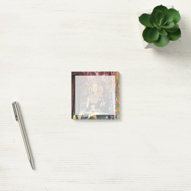 Post-it® Statue bouddhiste dans le monastère de Litang (Bureau)