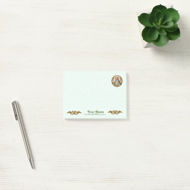 Post-it® Ste Philomene (BK 005) 10x7,5cm (Bureau)