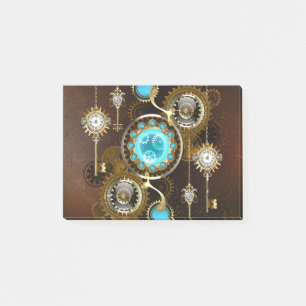 Post-it® Steampunk Rusty Background