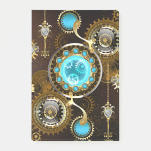 Post-it® Steampunk Rusty Background
