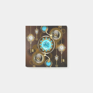 Post-it® Steampunk Rusty Background