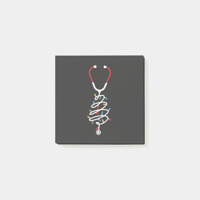 Post-it® Stethoscope Fournitures Médicales Lumières Arbre d (Devant)